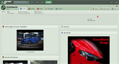Desktop Screenshot of grantmaxok.deviantart.com