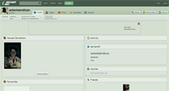 Desktop Screenshot of antonioeroticon.deviantart.com