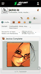 Mobile Screenshot of jackle-ie.deviantart.com