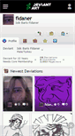 Mobile Screenshot of fidaner.deviantart.com