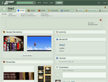 Tablet Screenshot of didyz.deviantart.com