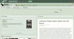 Desktop Screenshot of keatrith.deviantart.com