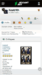 Mobile Screenshot of keatrith.deviantart.com