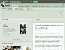 Tablet Screenshot of keatrith.deviantart.com