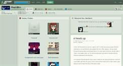 Desktop Screenshot of pixel-bit.deviantart.com