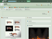 Tablet Screenshot of kasds.deviantart.com