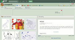 Desktop Screenshot of lemonade229.deviantart.com