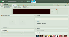 Desktop Screenshot of ajoinas.deviantart.com