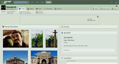 Desktop Screenshot of khanderek.deviantart.com