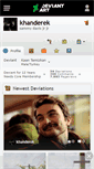 Mobile Screenshot of khanderek.deviantart.com