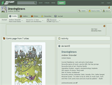 Tablet Screenshot of drawingstraws.deviantart.com