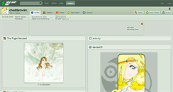 Desktop Screenshot of cheddarswim.deviantart.com