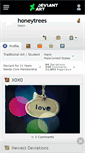 Mobile Screenshot of honeytrees.deviantart.com