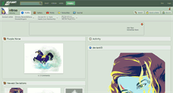 Desktop Screenshot of nitroo.deviantart.com