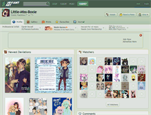 Tablet Screenshot of little-miss-boxie.deviantart.com