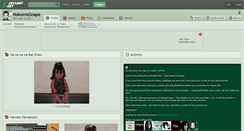 Desktop Screenshot of nokomissnape.deviantart.com