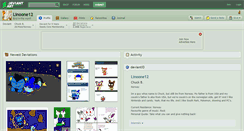 Desktop Screenshot of linoone12.deviantart.com