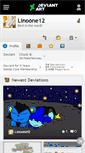Mobile Screenshot of linoone12.deviantart.com