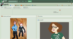 Desktop Screenshot of batz452.deviantart.com