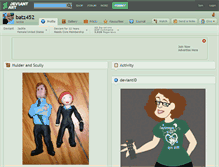 Tablet Screenshot of batz452.deviantart.com