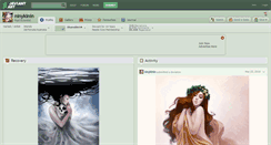 Desktop Screenshot of ninykinin.deviantart.com