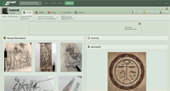 Desktop Screenshot of husonal.deviantart.com