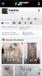Mobile Screenshot of husonal.deviantart.com