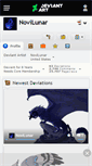 Mobile Screenshot of novilunar.deviantart.com
