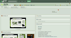 Desktop Screenshot of d3r-tot.deviantart.com