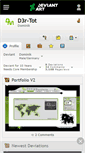 Mobile Screenshot of d3r-tot.deviantart.com