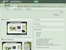 Tablet Screenshot of d3r-tot.deviantart.com