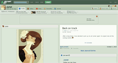 Desktop Screenshot of jumei.deviantart.com