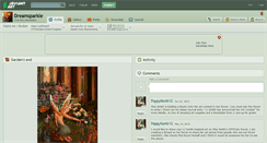 Desktop Screenshot of dreamsparkle.deviantart.com