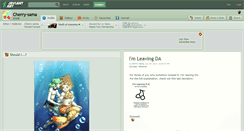 Desktop Screenshot of cherry-sama.deviantart.com