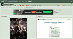 Desktop Screenshot of deathofatragedy.deviantart.com