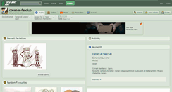 Desktop Screenshot of conan-ai-fanclub.deviantart.com