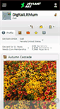 Mobile Screenshot of digitallithium.deviantart.com