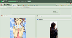Desktop Screenshot of dani-naomi.deviantart.com