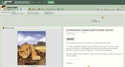 Desktop Screenshot of cherryjam.deviantart.com