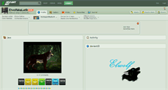 Desktop Screenshot of elwolfakalutik.deviantart.com