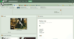 Desktop Screenshot of burcumbaygut.deviantart.com