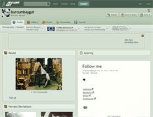 Tablet Screenshot of burcumbaygut.deviantart.com