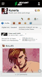 Mobile Screenshot of kuneria.deviantart.com
