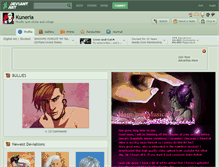 Tablet Screenshot of kuneria.deviantart.com