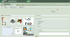 Desktop Screenshot of foxrichards.deviantart.com