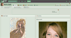 Desktop Screenshot of lauren-moyer.deviantart.com