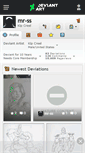 Mobile Screenshot of mr-ss.deviantart.com