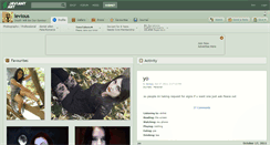 Desktop Screenshot of levious.deviantart.com