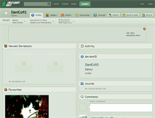 Tablet Screenshot of danico92.deviantart.com