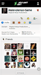 Mobile Screenshot of malevolence-game.deviantart.com